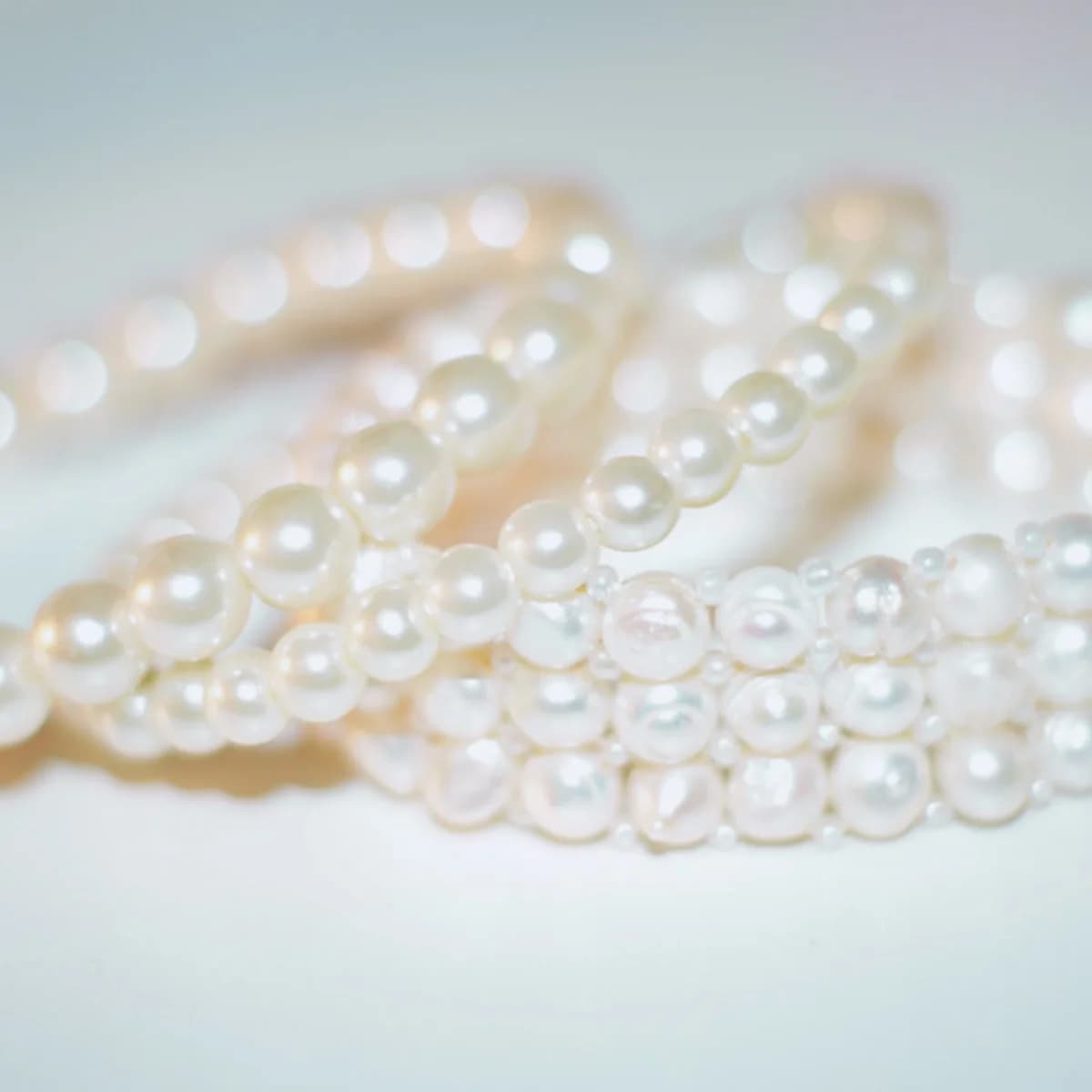Pérolas ABS 6mm Marfim